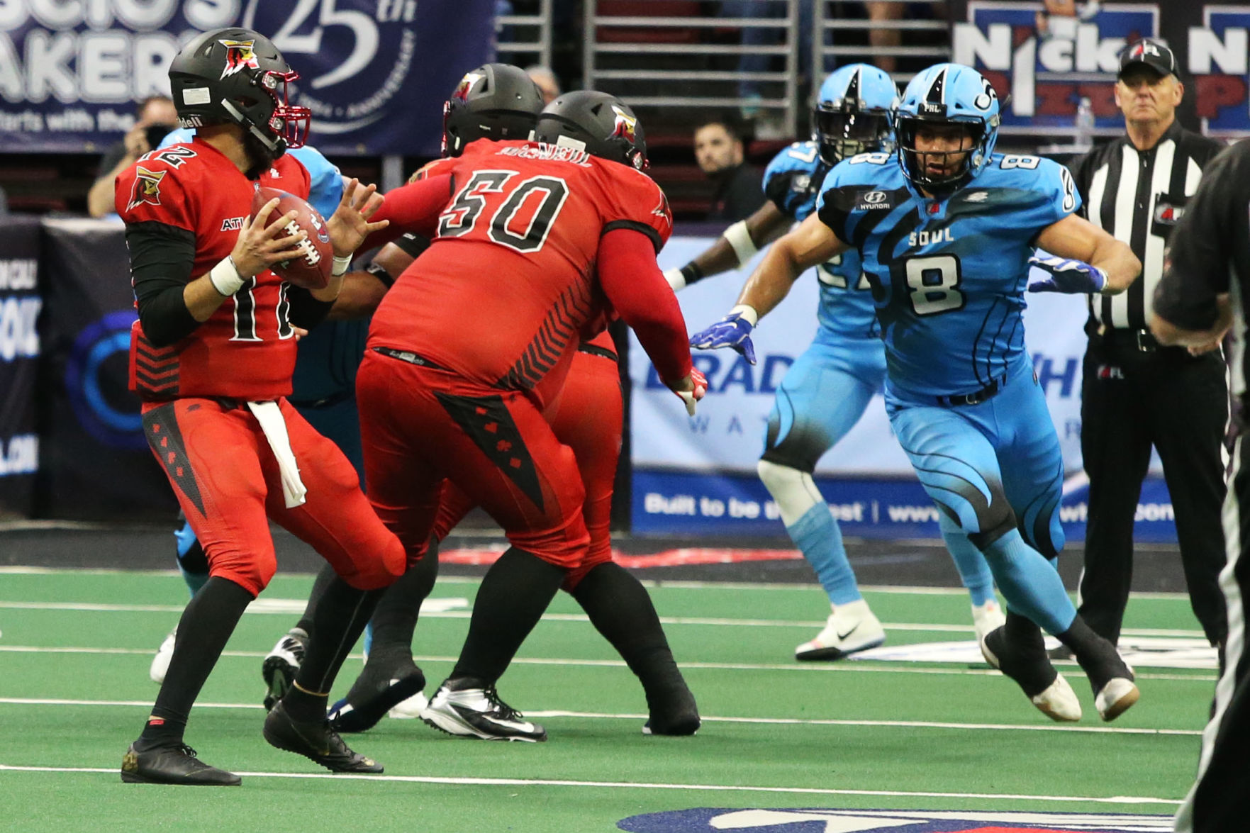 AC Blackjacks at Philadelphia Soul gallery